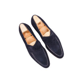 Butterfly Loafer With Short Apron In Suede
