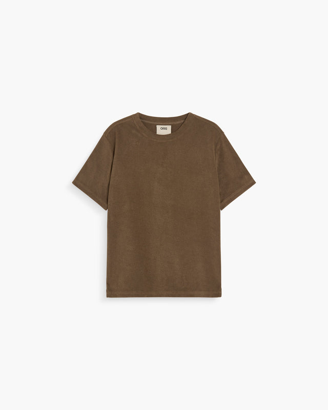 Brown Vivo Terry T-shirt