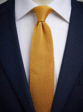 Gold Knitted Tie
