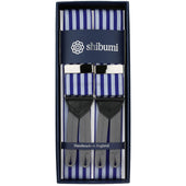 Barathea Braces - Navy / Grey