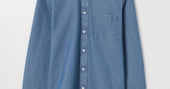 Mid Blue Wash Denim Shirt | Heavy Button Down | Asket