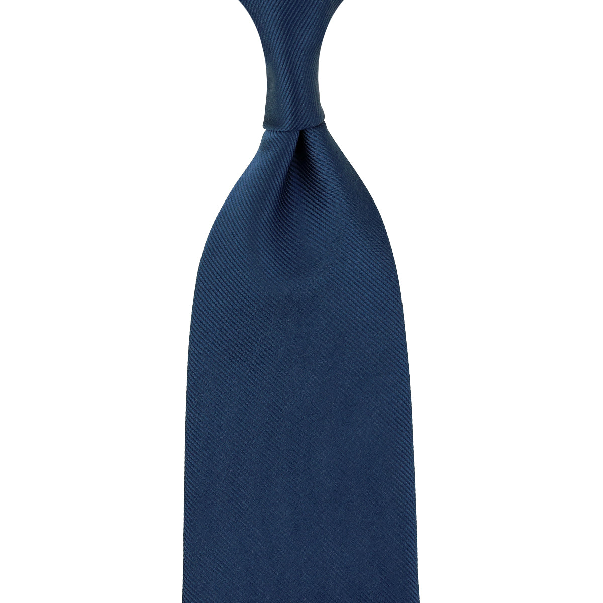 Plain Japanese Jacquard Silk Tie Hand Rolled