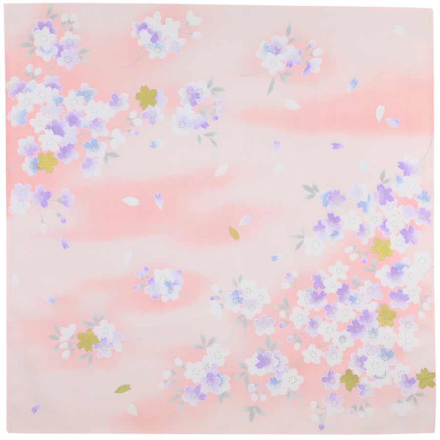 Kimono Motif Cotton Handkerchief