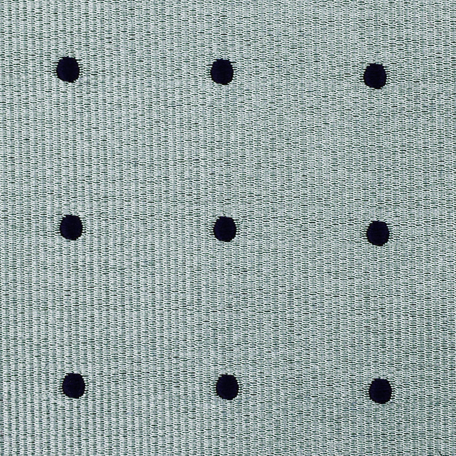 Polka Dot Bespoke Jacquard Silk Tie Grey