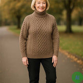 1a Country Meetings Roll Neck Sweater 100 Medium Weight Lambswool Range