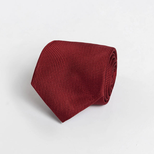 The Red Barone Silk Tie