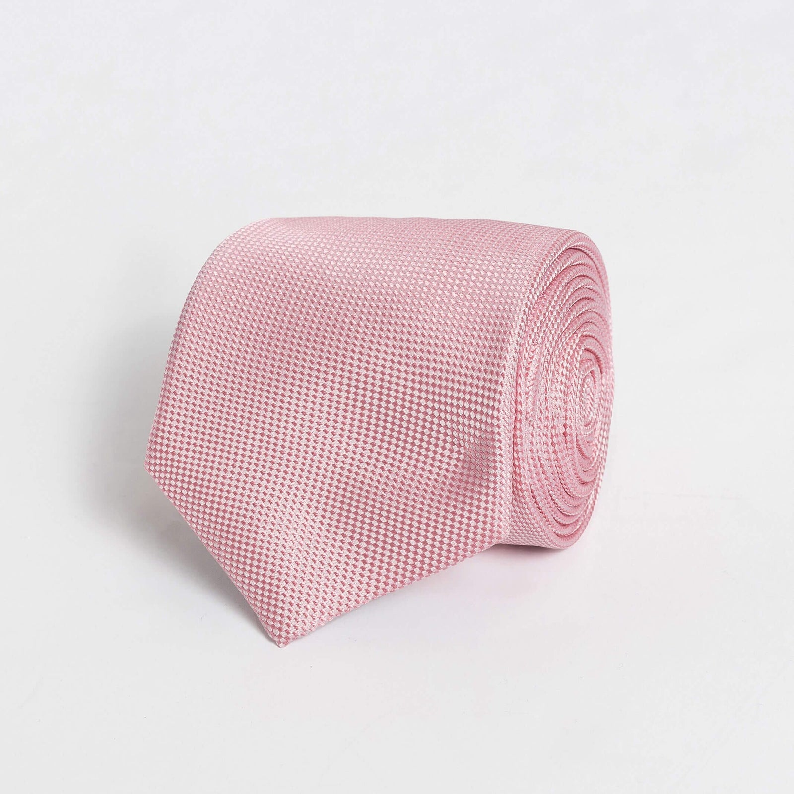 The Pink Barone Silk Tie