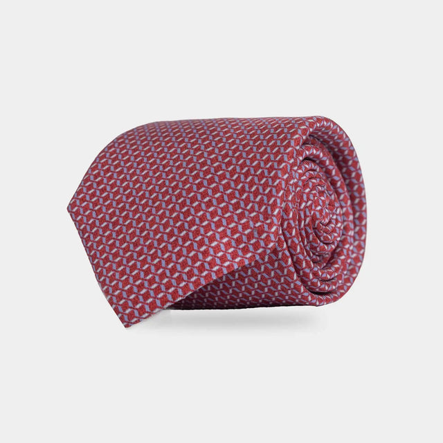 The Red Acardi Silk Tie