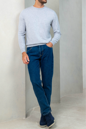 Cashmere Round Neck Made In Italy