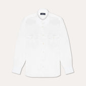 Ivory Tencel Work Shirt