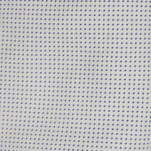 Spotted Silk Woven Tie in Silver
