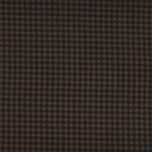 Houndstooth Print Cotton Scarf In