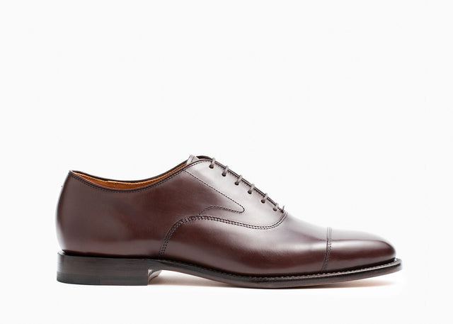 Cap Toe Oxford - Tobacco Calf