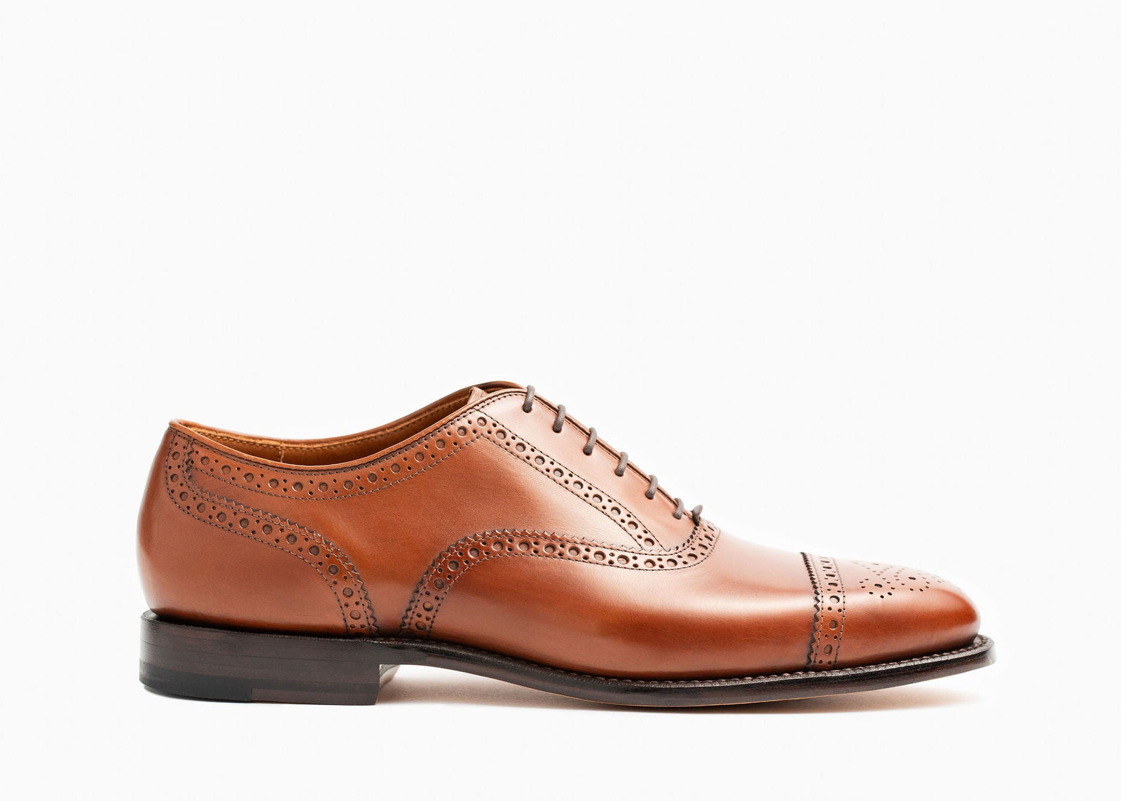 Fairfield Oxford Chestnut Calf