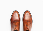 Fairfield Oxford Chestnut Calf