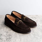 Horsebit Loafer Suede