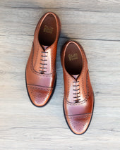 Fairfield Oxford Chestnut Calf