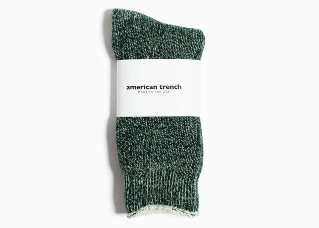 American Trench Sunday Sock – Bottle Green