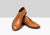 Moc Toe Derby Tan