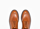 Moc Toe Derby Tan