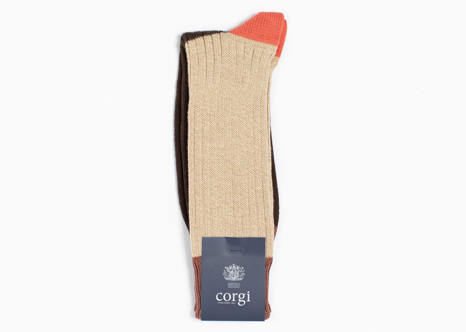Corgi X Grant Stone Heavyweight Cotton Sock