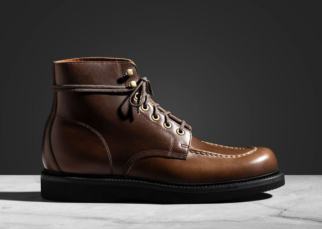 Brass Boot Light Espresso Raleigh