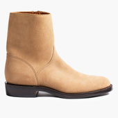 Elias Side Zip Natural Roughout Chromexcel
