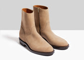 Elias Side Zip Natural Roughout Chromexcel