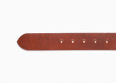 English Tan Dublin Leather Belt