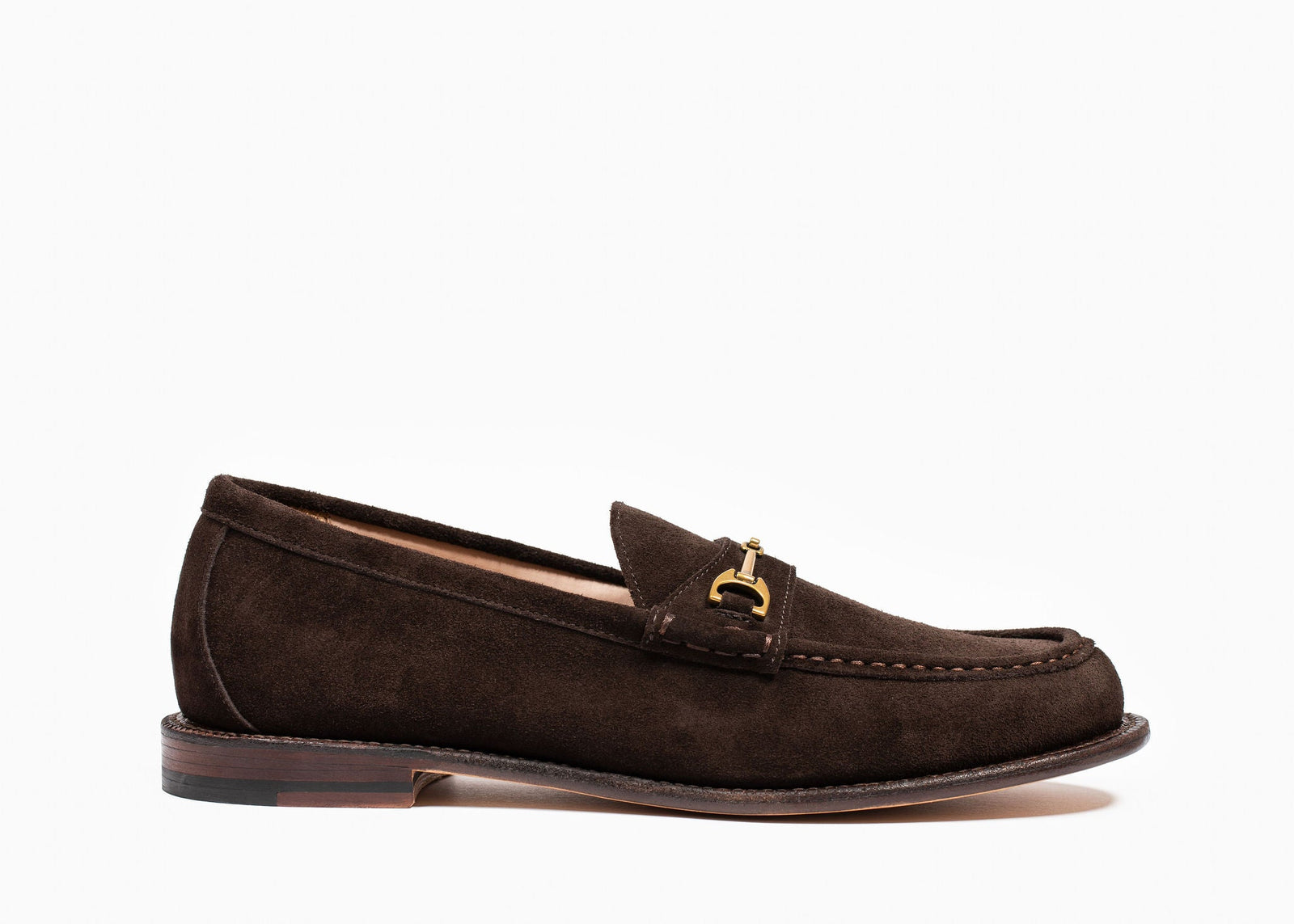 Horsebit Loafer Suede