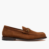 Horsebit Loafer Bourbon Suede