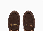 Horsebit Loafer Suede