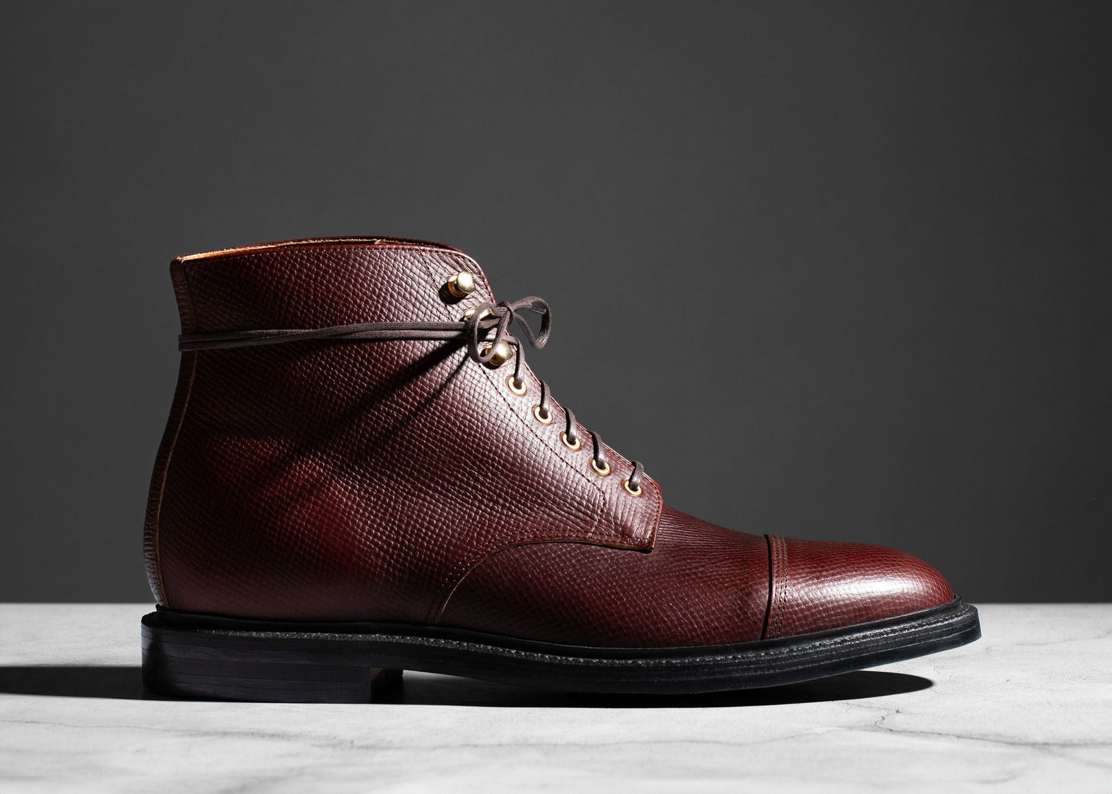 Cap Toe Boot Pioneer Reindeer