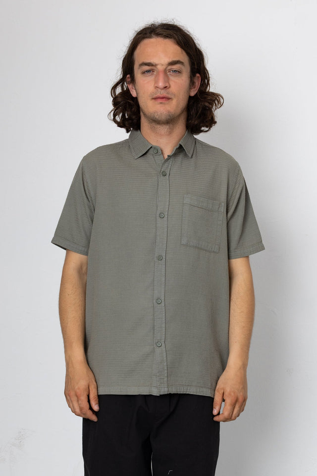 Devon 2 Shirt - Grey Green