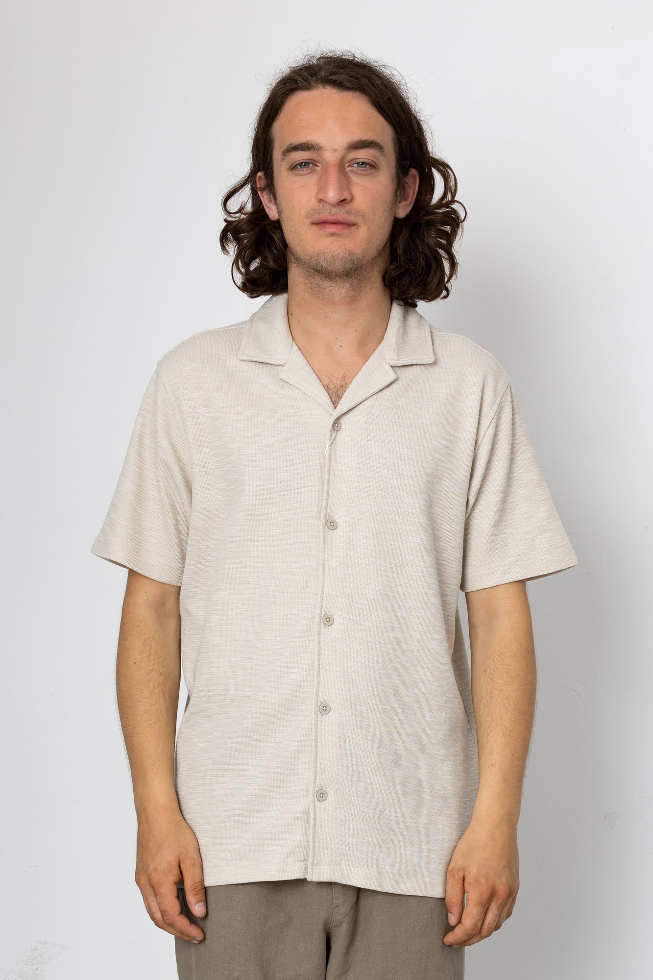 Kane Revere Shirt - Stone