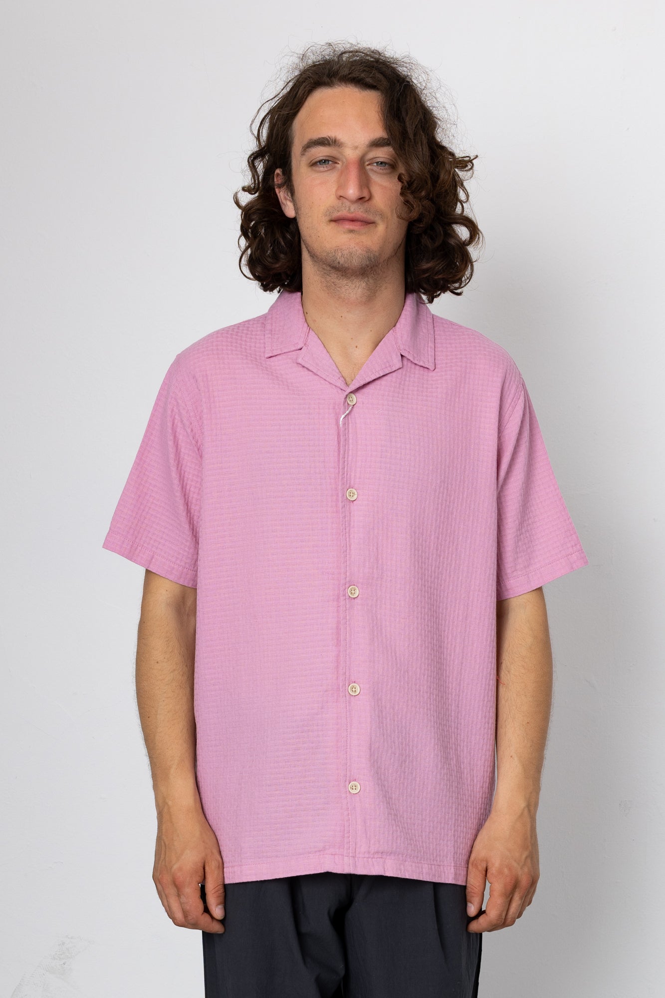 Wilkes Shirt - Raspberry