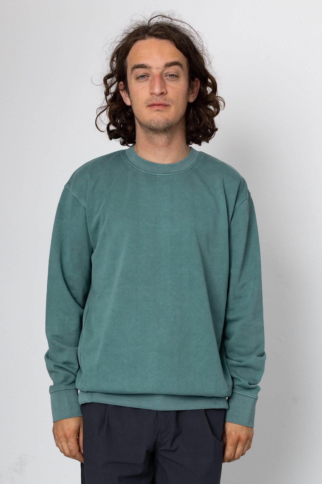 Draper Sweatshirt - Peacock