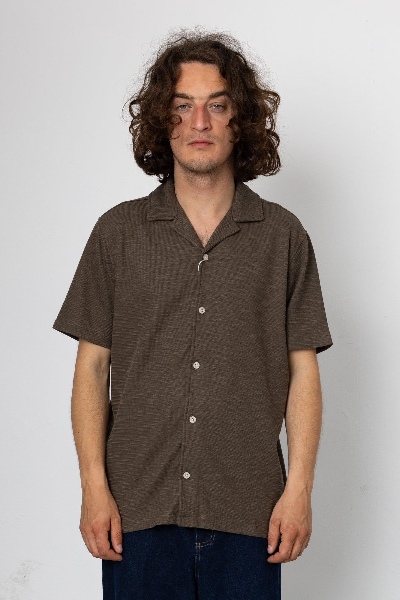 Kane Revere Shirt - Brown