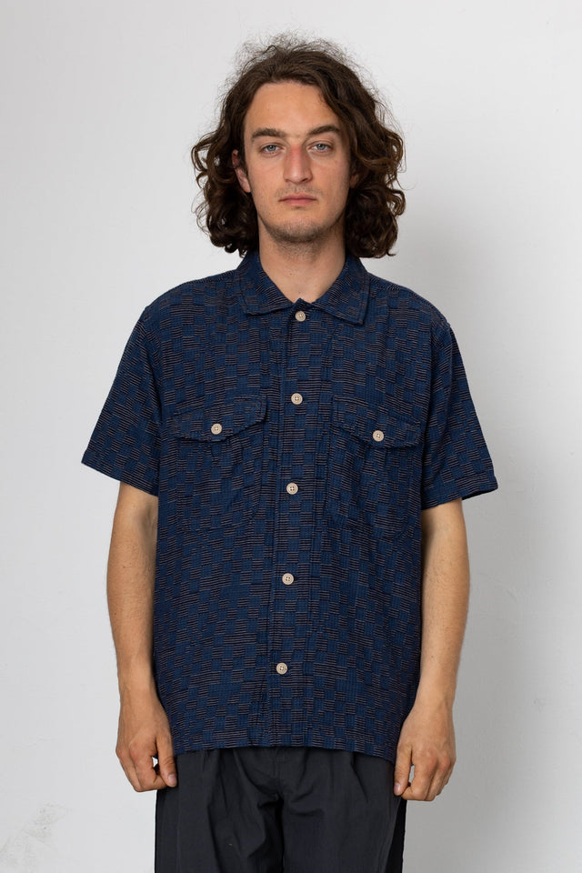 Corey Short Sleeve Shirt - Navy