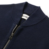 The Portola Bomber In Midnight Merino