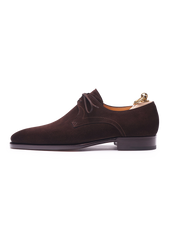 Dark Brown Two Eyelet Derbies
