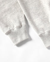 Half Zip Fleece Sweatshirt Eggshell Unisex