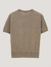 Mink Classic Cashmere Silk T Shirt