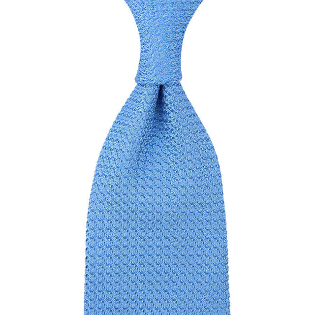 Grenadine / Garza Grossa Bespoke Tie - Powder Blue