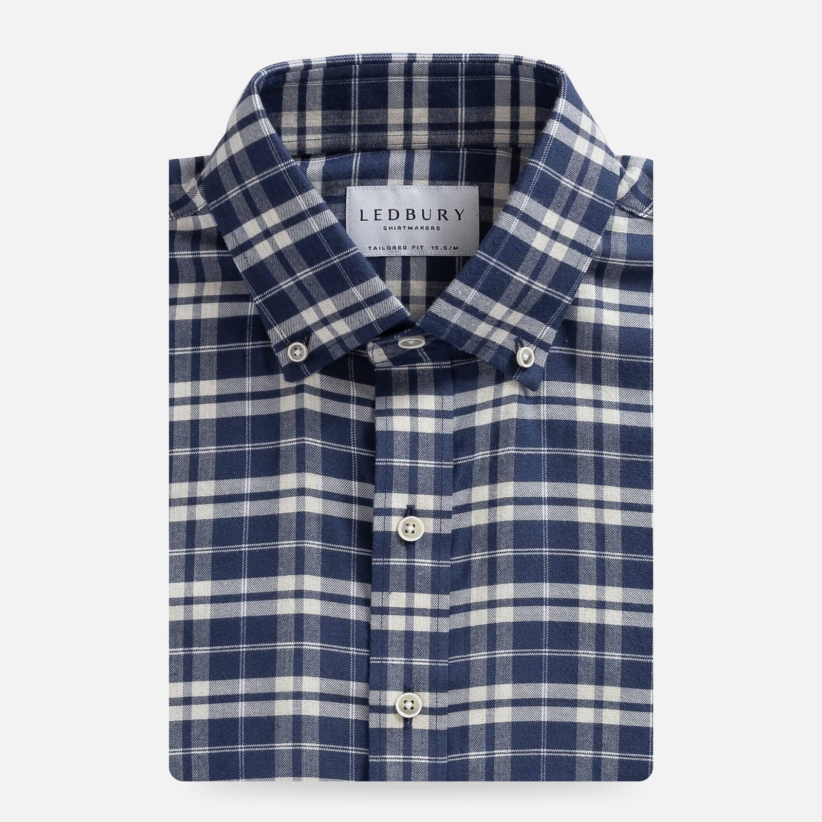 The Hartford Stretch Plaid Casual Shirt