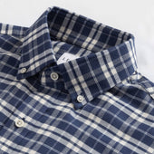 The Hartford Stretch Plaid Casual Shirt
