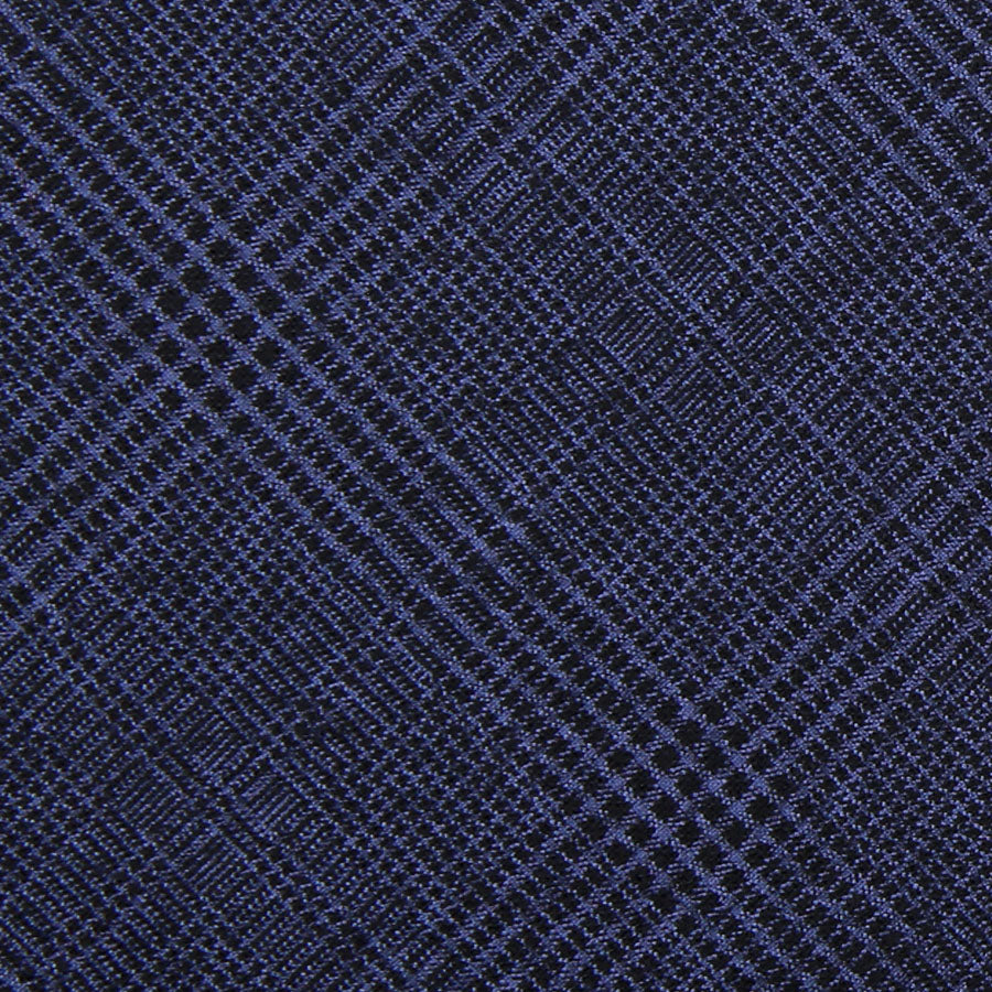 Glencheck Wool Linen Bespoke Tie