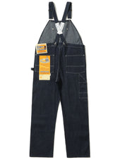 Sugar Cane Head Light Low Back Overalls 11oz Blue Denim