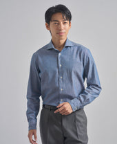 TOKYO SLIM FIT - Italian Spread Chambray