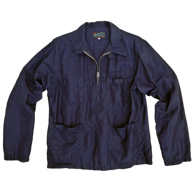 Longshoreman Shirt - Indigo HBT